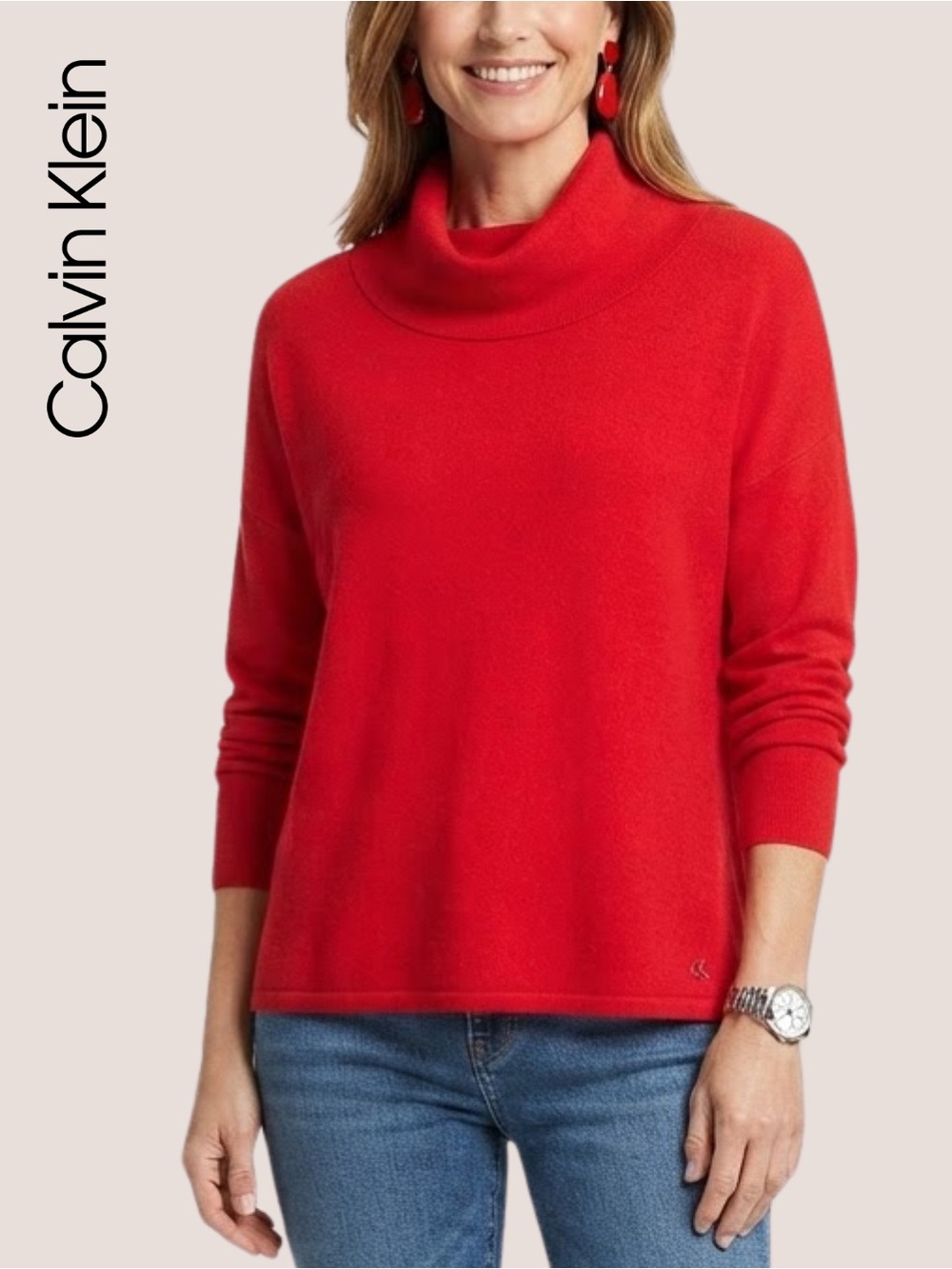 Sweater • Like New
Calvin Klein Cowl Neck Knit